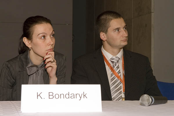 Katarzyna Bondaryk i Jakub Adamski